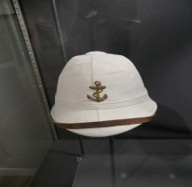 1886 Casque Colonial Inspiration Type Victorien Pith Helmet Fréjus Musée TdM