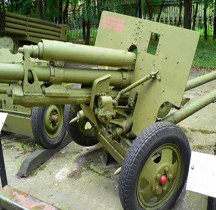 Canon 76-mm M1942 ZiS-3 Moscou