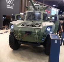 Turquie Belgique Otokar Akrep II Fire Support Tourelle Cockerill CSE 90 LP Eurosatory 2026
