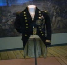 1805 Horatio Nelson Uniforme Trafalgar Greenwich