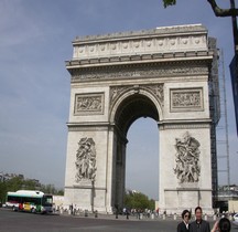 Paris Arc de triomphe de l'Etoile Projet Jean-François Thérèse Chalgrin