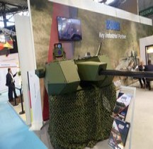 Slovénie Tourelle téléopérée d'autodéfense/antiaérienne légère Mangart 25 Maquette  Eurosatory 2026,