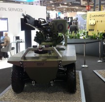 Terre IDV Viking Modular Unmanned Ground Vehicle Eurosatory 2024