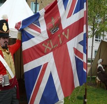 1815 44th (East Essex) Regiment of Foot  King Colours Replica Londres