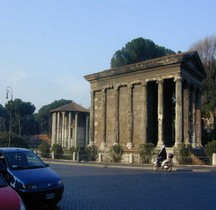 Rome Rione Ripa Forum Boarium Temple Portunus