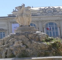 Hérault Montpellier Place Comedie Trois Graces