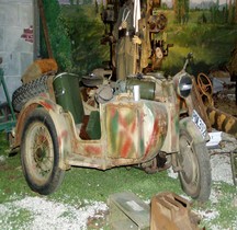 Zündapp 1941 Schweres Krad mit Beiwagen KS 750  Polizei