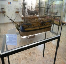 1758 Navire Marchand Compagnie des Indes Le Boullongne maquette Venise Musée naval