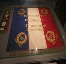 1918 Drapeau 11e Régiment Infanterie Paris Invalides
