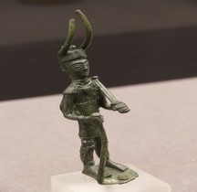 Sardaigne Statuette  Bronze nuragique Guerrier Sarde Florence MAF