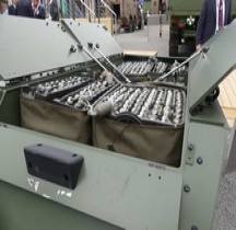Estonie Milrem Robotic Themis Tracked Hybrid Module de franchissement de minefield H-POMBS Effector  Eurosatory 2026