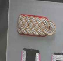 0 Uniforme Epaulette  Generalmajor Saumur