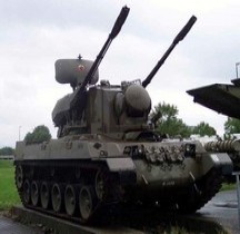 Canon Anti aérien Aautomoteur SPAAG 35 mm Flab Panzer B22L Fliegerabwehrpanzer 68 Thun