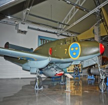 Saab J 21R Flygvapenmuseum Replica