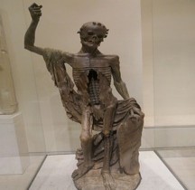 2 Statuaire XVI° 1530 Allégorie de la mort dite la mort Saint InnocentCimetiere des Innocents Paris Le Louvre