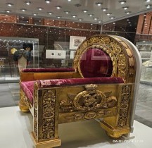 Russie Trône Ipérial Russe Musée Guerre Patriotique  1812 Moscou