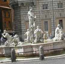 Rome Rione Parione Piazza Navona Fontana del Moro