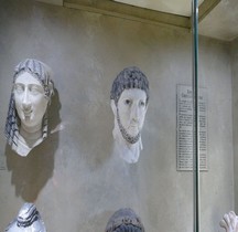 Sarcophage Tetes  Terre Cuite France Marseille Vieille Charité