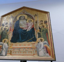 2 Peinture Renaissance 1306 Maesta di Ognissanti Giotto Florence Uffizzi