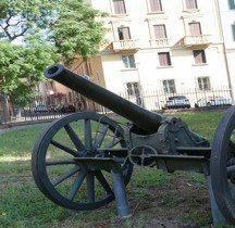 Canon Système Lahitolle 95 mm M1875-1888 Bologna Museo Risorgimento Modèle 1875-1888