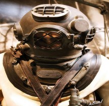 1941 US Navy Deep  Diving Suit Mark V Naval Undersea Museum  Keyport
