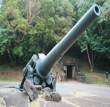 Canon Marine 12 inch gun M 1985 Carriage M1917 Long-Range High-Angle Barbette Carriage Battery Hearn Corregidor