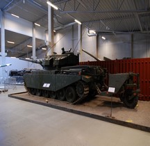Centurion Stridsvagn (Strv) 101 Centurion avec Branslekranna 91 Arsenalen Suede