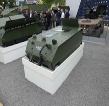 Estonie Milrem Robotic Themis Tracked Hybrid Module Module  Field Battery   Eurosatory 2026