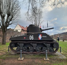Char Moyen Sherman M4a4 Renard 1e RCA Kientzheim