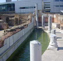 Rhône St Romain en Gal Thermes des Lutteurs Latrines