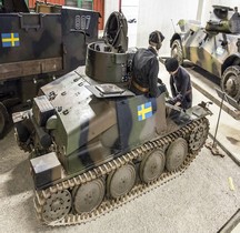Stridsvagn M37 Tancík CKD AH-IV  Arsenalen Suède