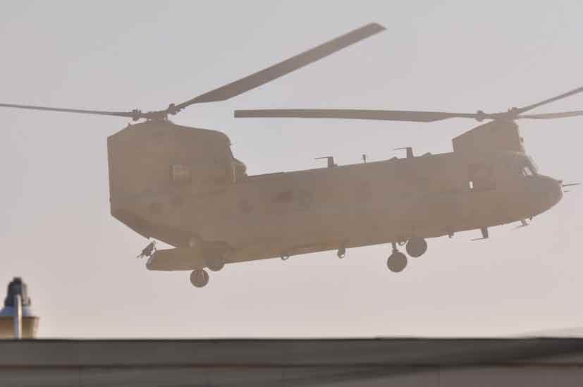 Boeing CH-47 D Chinook Kaboul 2009