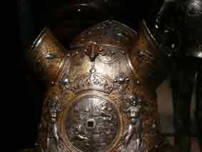 1563 Chanfrein Armure Cheval d'Erik XIV  Dresde