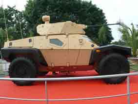 Panhard CRAB Prototype Eurosatory 2012