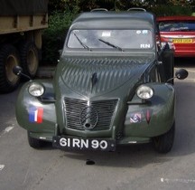 Citroën 1959 2 CV Pick Up 42th Commando Royal Marine