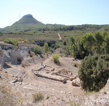 Bouches du Rhone Velaux Oppidum Roquepertuse