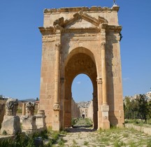 Jordanie Jesrah Gesara Tétrapyle Nord