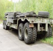 Remorque M 123 A1C 10t Surbaissée