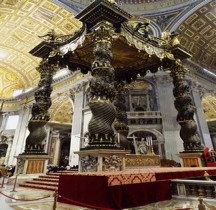 Vatican Basilica San Pietro Baldacchino di San Pietro Baldaquin de Saint-Pierre