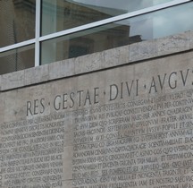 Pouvoir Epigraphie Res Gestae Divi Augusti Ara Pacis Rome