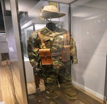 1953 43e RIC Caporal chef Tenue  Camouflage Leopard Frejus Musée TdM