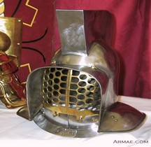 Gladiateur Mirmillon Casque IIe et IIIe siècle Ap JC