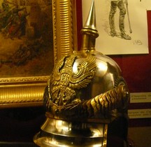 1887 Prusse Pickelhaube Cuirassier  Salon