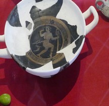 Grèce Attique Kylix Coupe au satyre Ensérune