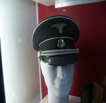 1940 Schirmmütze Schirmmütze für Offiziere SS Bastogne