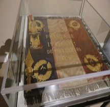 1945 1e Régiment Tirailleur Tonkinois Drapeau Fréjus Musée  TdM
