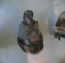 1881 Casque Chasseur à cheval  4e Type Feutre  Paris Musée Armée