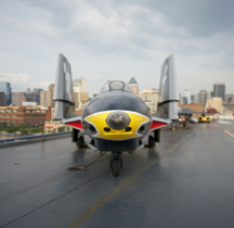 Grumman F9 F8 Cougar USS Intrepid