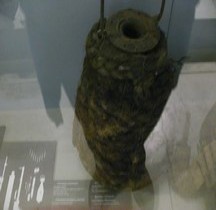1°GM 1915 Bombe Incendiaire Tronconique Carbonit 8 kilos  Paris MA