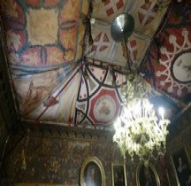 Florence Museo Stibbert Salle  delle Bandiere Palio Sienne